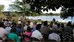 Summer outdoor service